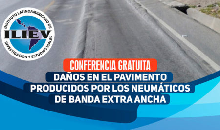 Daños en el pavimento por los neumáticos de banda extra ancha