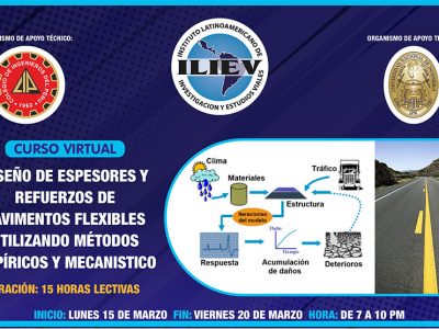 Diseño de espesores y refuerzos de pavimentos flexibles utilizando métodos empíricos y mecanistico