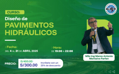 DISEÑO PAVIMENTOS HIDRÁULICOS_BANNER_23 marzo-01 Diseño de Pavimentos Hidráulicos